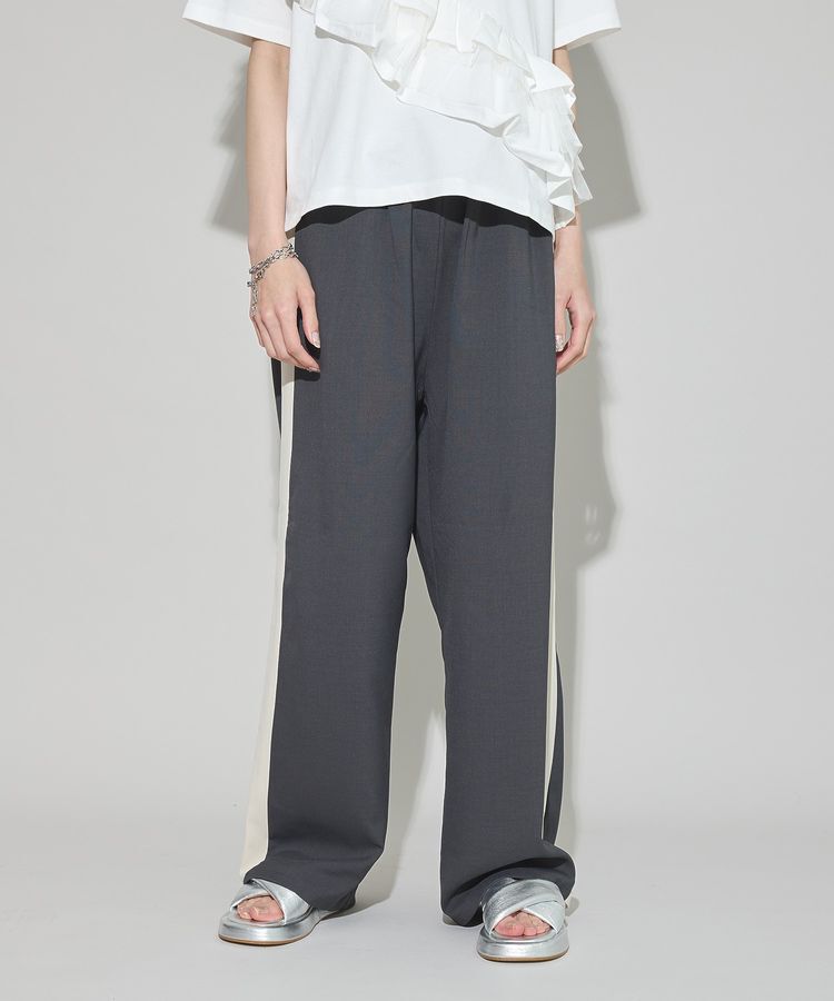 GARAGE OF GOOD CLOTHING「無地サイドラインドロストパンツ」|その他|