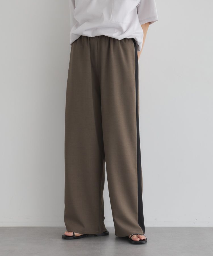 GARAGE OF GOOD CLOTHING「無地サイドラインドロストパンツ」|その他|