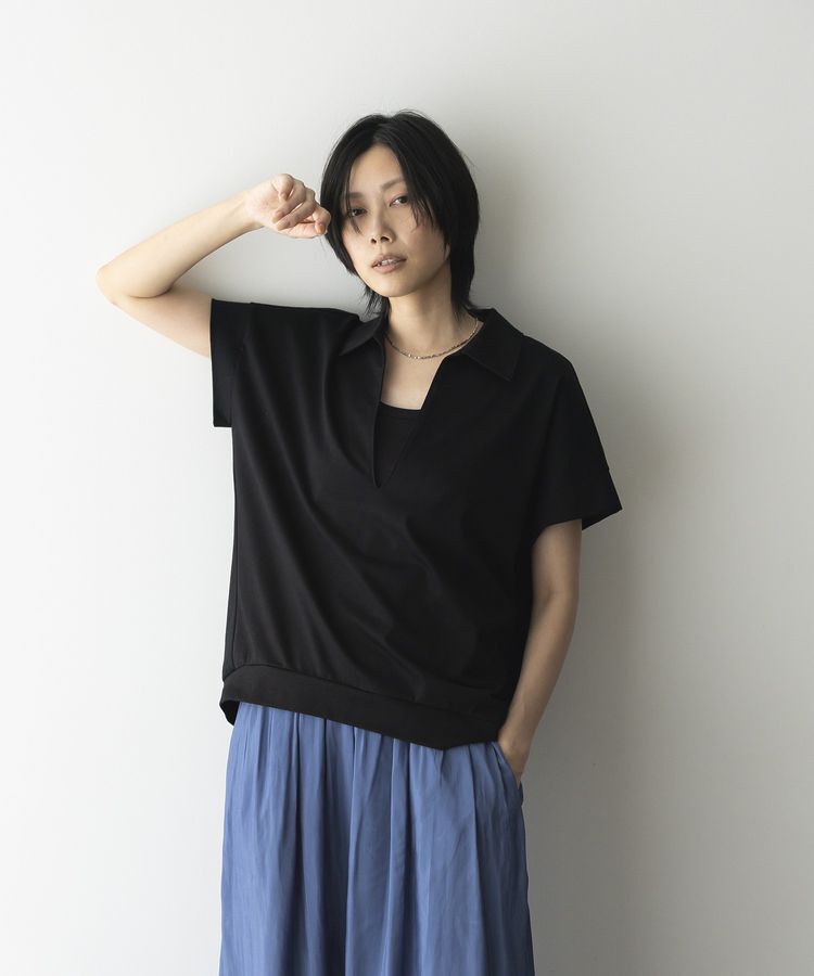 GARAGE OF GOOD CLOTHING「【日本製】ポロ襟スキッパープルオーバー」|Tシャツ・カットソー|