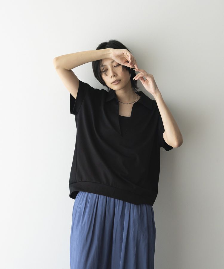 GARAGE OF GOOD CLOTHING「【日本製】ポロ襟スキッパープルオーバー」|Tシャツ・カットソー|