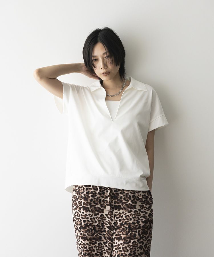 GARAGE OF GOOD CLOTHING「【日本製】ポロ襟スキッパープルオーバー」|Tシャツ・カットソー|