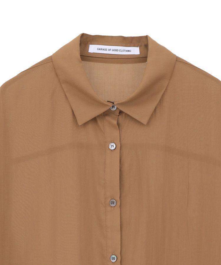 GARAGE OF GOOD CLOTHING「ウエストドロストリボンシャツ」|シャツ・ブラウス|