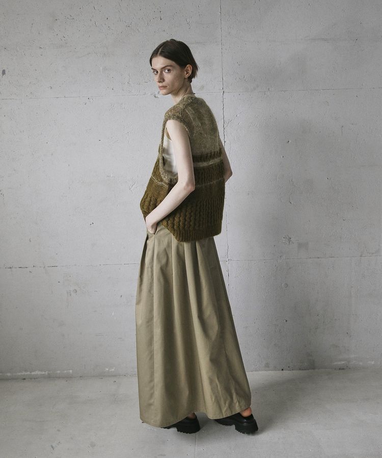 GARAGE OF GOOD CLOTHING「ボリュームタックチノスカート」|スカート|