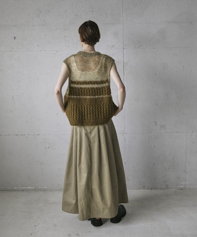 GARAGE OF GOOD CLOTHING「ボリュームタックチノスカート」|スカート|