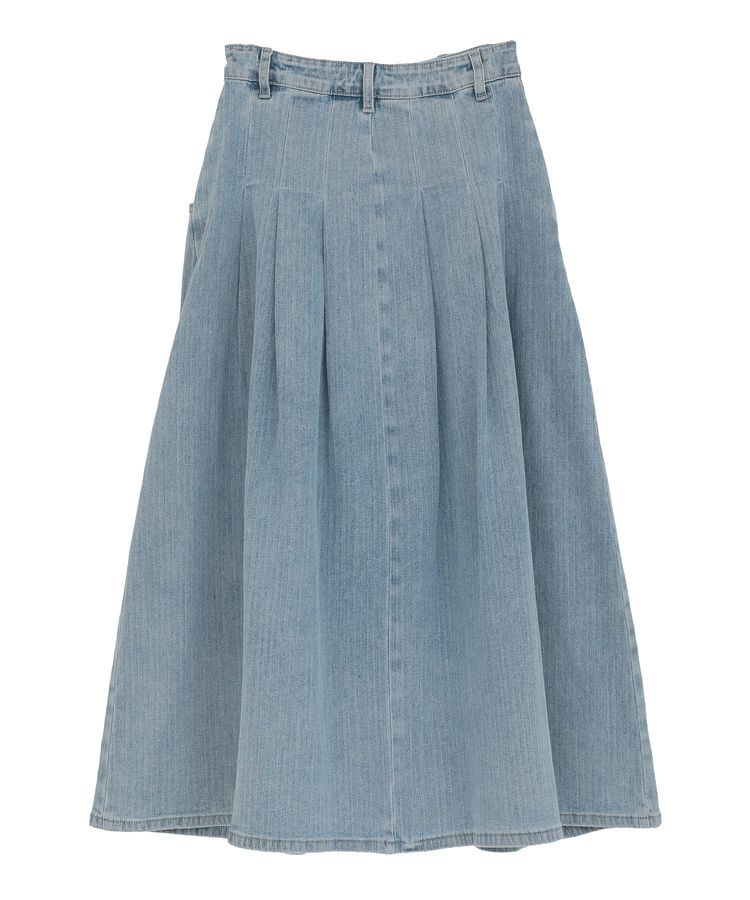 GARAGE OF GOOD CLOTHING「ボリュームタックデニムスカート」|スカート|