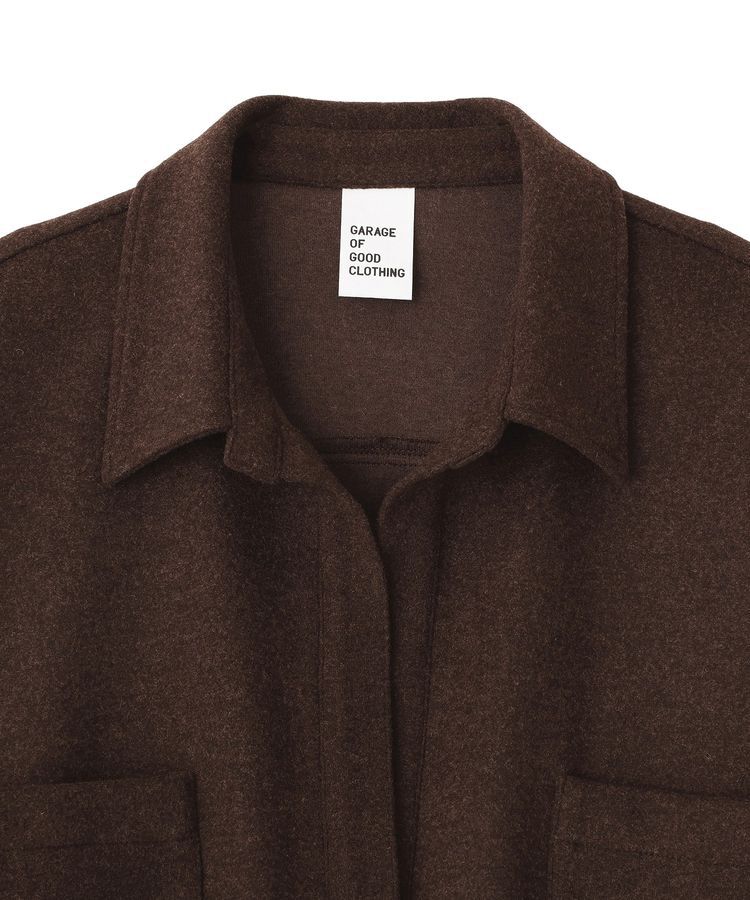 GARAGE OF GOOD CLOTHING「【日本製】ウール混スキッパーリブプルオーバー」|Tシャツ・カットソー|