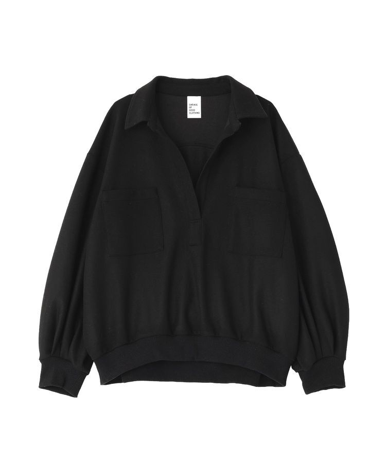 GARAGE OF GOOD CLOTHING「【日本製】ウール混スキッパーリブプルオーバー」|Tシャツ・カットソー|