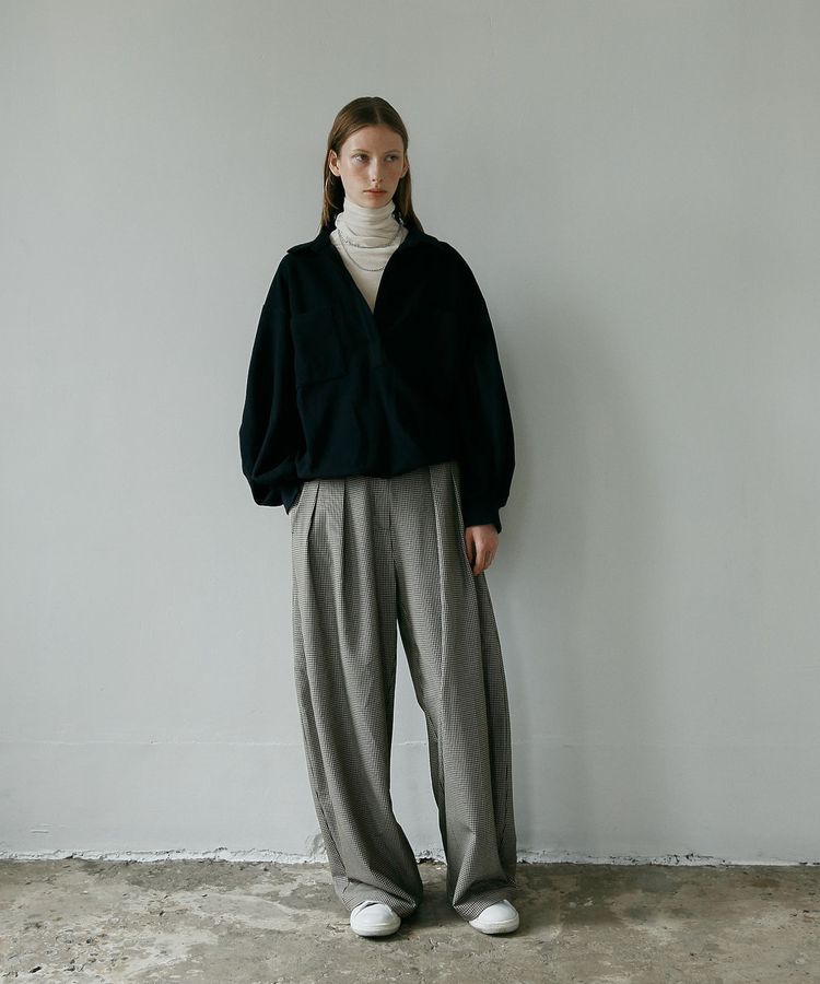 GARAGE OF GOOD CLOTHING「【日本製】ウール混スキッパーリブプルオーバー」|Tシャツ・カットソー|