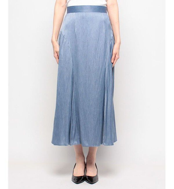 allureville「カッセンデニムサイドギャザースカート」|スカート|