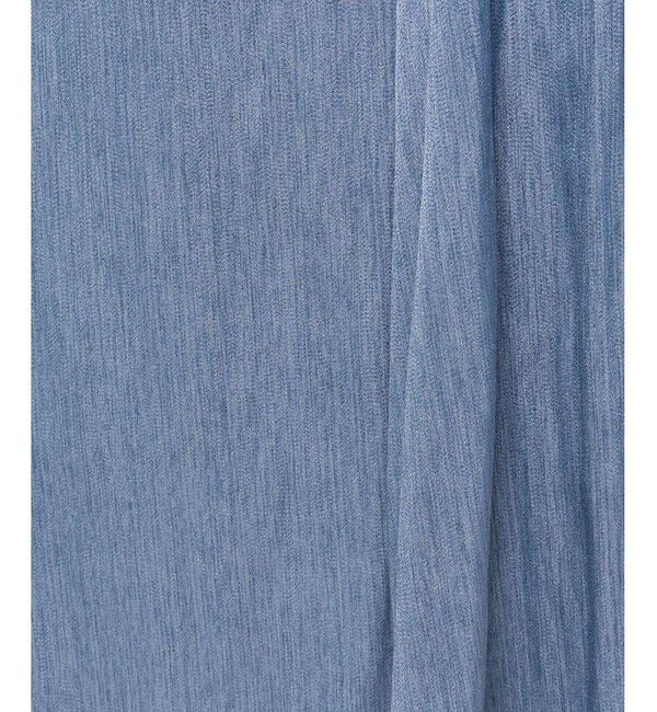 allureville「カッセンデニムサイドギャザースカート」|スカート|