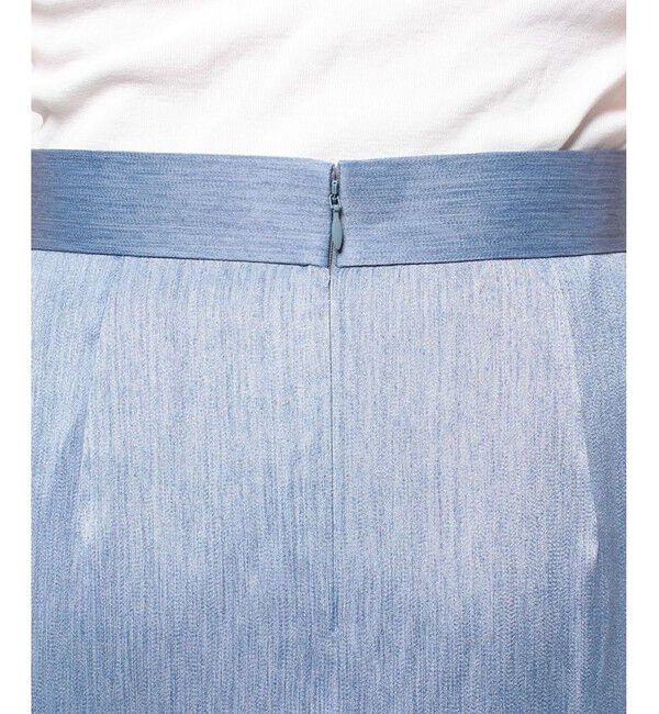 allureville「カッセンデニムサイドギャザースカート」|スカート|