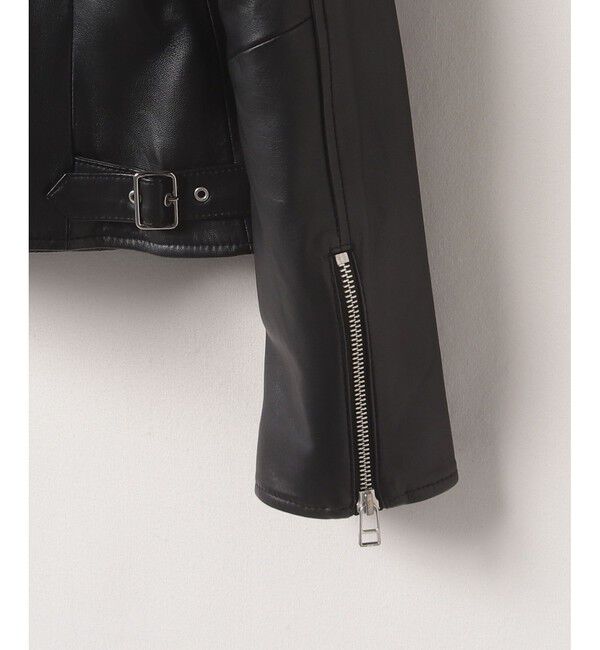 allureville「レザーライダース」|ブルゾン・スタジャン|