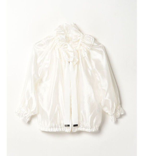 LOULOU WILLOUGHBY「【LOULOU WILLOUGHBY】シルクグローリーブルゾン」|ブルゾン・スタジャン|