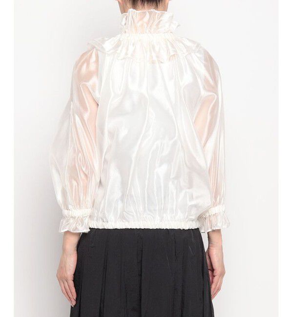 LOULOU WILLOUGHBY「【LOULOU WILLOUGHBY】シルクグローリーブルゾン」|ブルゾン・スタジャン|