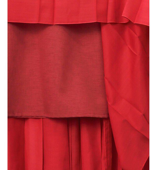 LOULOU WILLOUGHBY「【LOULOU WILLOUGHBY】ランダムプリーツワンピース」|ワンピース|