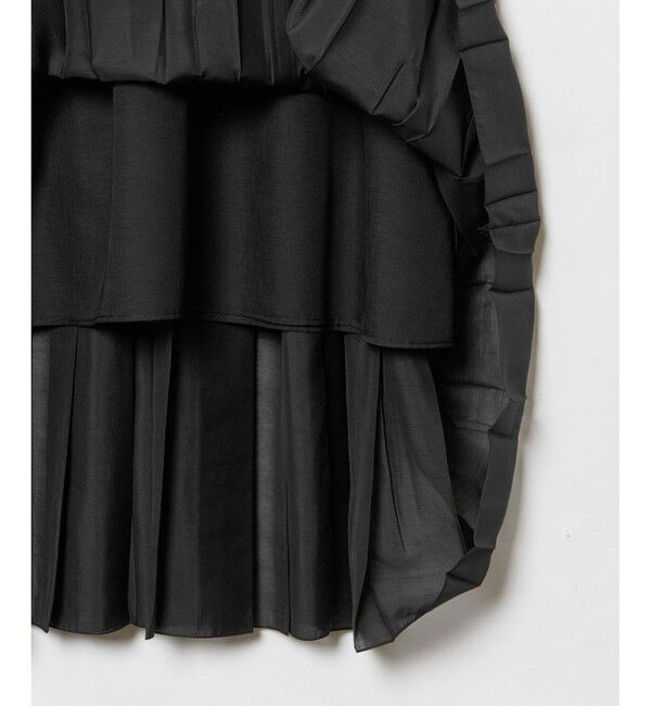 LOULOU WILLOUGHBY「【LOULOU WILLOUGHBY】ランダムプリーツワンピース」|ワンピース|