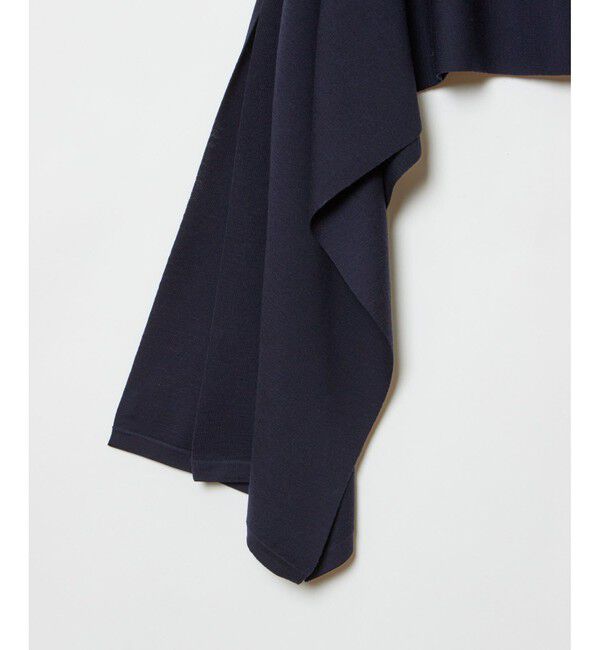 allureville「ハイツイストウールアシメケープ」|ニット・セーター|