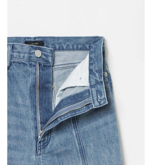 allureville「ラインデニムパンツ」|デニム|