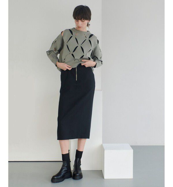 allureville「【alureville&times;CORSO ROMA 9】サイアドゴアショートブーツ」|ロングブーツ|