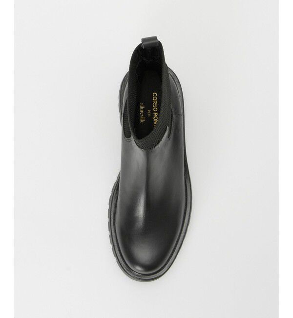 allureville「【alureville&times;CORSO ROMA 9】サイアドゴアショートブーツ」|ロングブーツ|