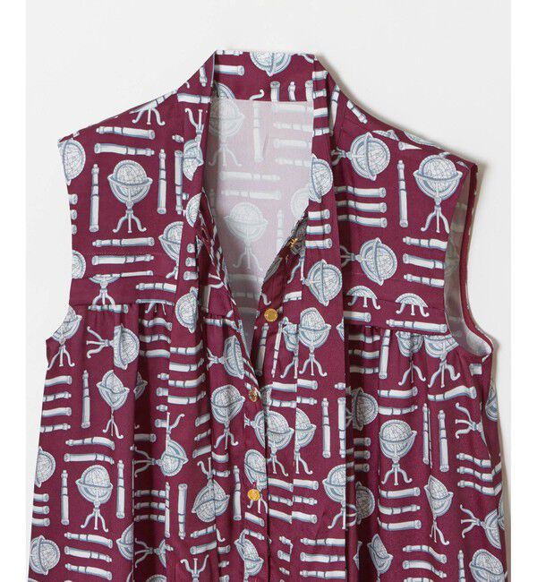 LOULOU WILLOUGHBY「【LOULOU WILLOUGHBY】グローブプリント ブラウス」|シャツ・ブラウス|