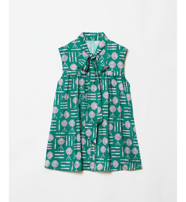 LOULOU WILLOUGHBY「【LOULOU WILLOUGHBY】グローブプリント ブラウス」|シャツ・ブラウス|