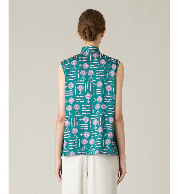 LOULOU WILLOUGHBY「【LOULOU WILLOUGHBY】グローブプリント ブラウス」|シャツ・ブラウス|