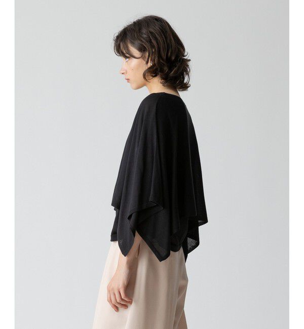 allureville「ケープスリーブ プルオーバー」|ニット・セーター|