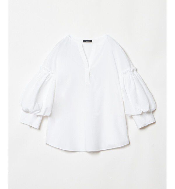 allureville「パフギャザースリーブブラウス」|シャツ・ブラウス|