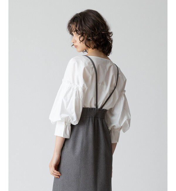 allureville「パフギャザースリーブブラウス」|シャツ・ブラウス|