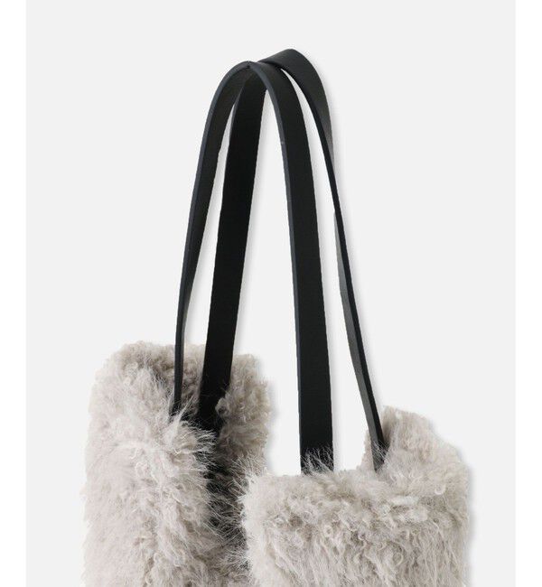 allureville「フェイクファートートバッグ」|ショルダー・メッセンジャー|