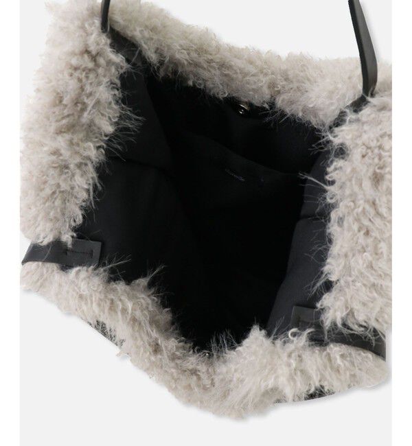 allureville「フェイクファートートバッグ」|ショルダー・メッセンジャー|