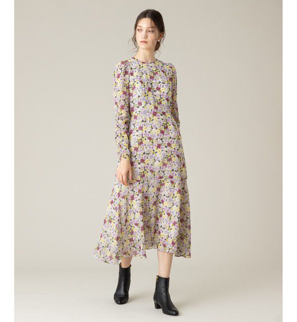 LOULOU WILLOUGHBY「【LOULOU WILLOUGHBY】小花プリント ワンピース」|ワンピース|