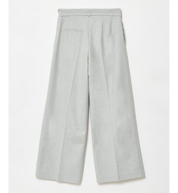 allureville「ポリエステル/Wストレッチタックパンツ」|チノ|