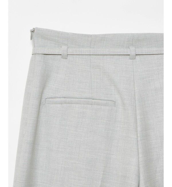 allureville「ポリエステル/Wストレッチタックパンツ」|チノ|