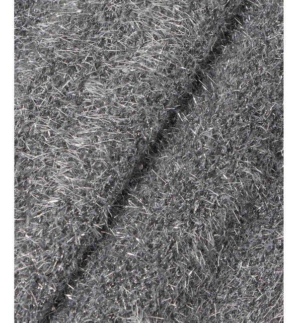 allureville「ショートシャギーラメプルオーバー」|ニット・セーター|