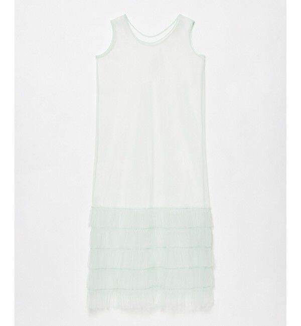 allureville「チュールフリルティアードワンピース」|ワンピース|