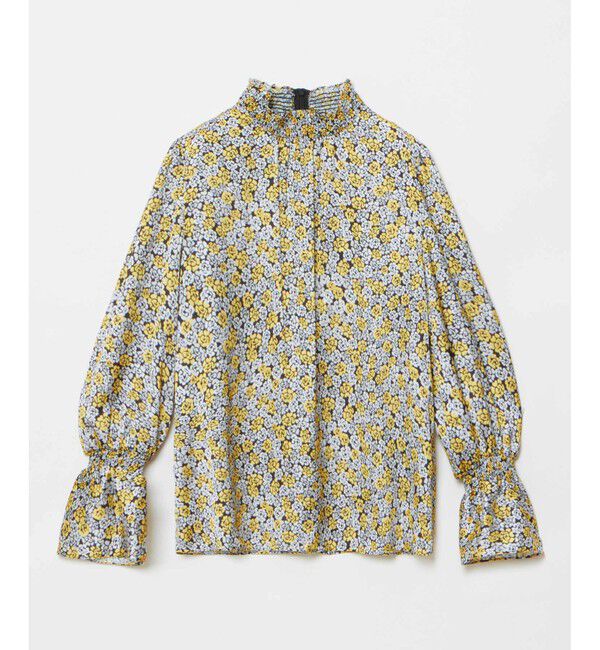 allureville「プチフルールプリントブラウス」|シャツ・ブラウス|