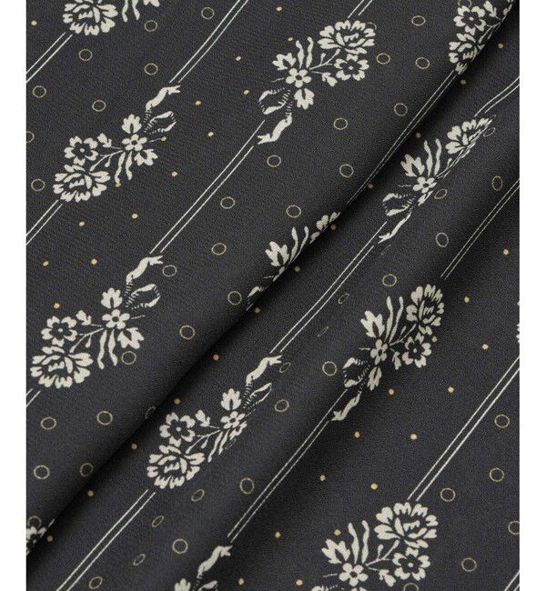 allureville「プチフルールプリントブラウス」|シャツ・ブラウス|