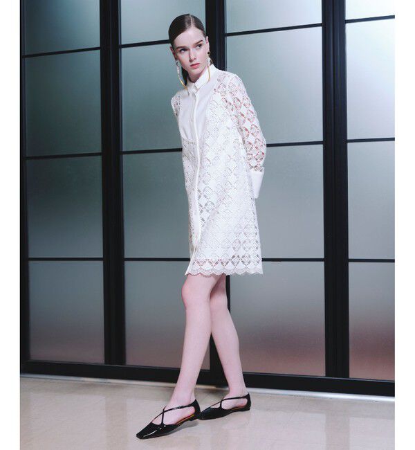 LOULOU WILLOUGHBY「【LOULOU WILLOUGHBY】サークルケミカルワンピース」|ワンピース|