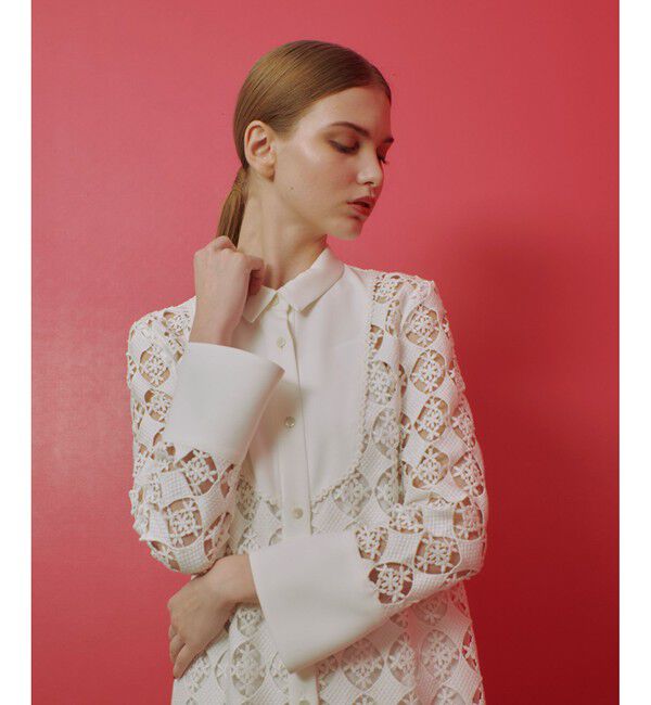 LOULOU WILLOUGHBY「【LOULOU WILLOUGHBY】サークルケミカルワンピース」|ワンピース|