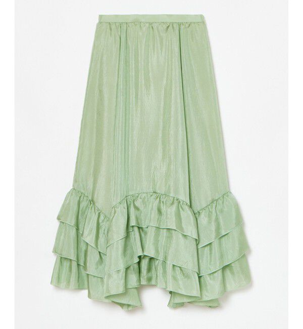 allureville「イレギュラーヘムフリルティアードスカート」|スカート|