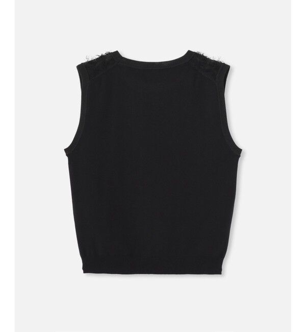 allureville「シアーカットジャガード プルオーバー」|ニット・セーター|