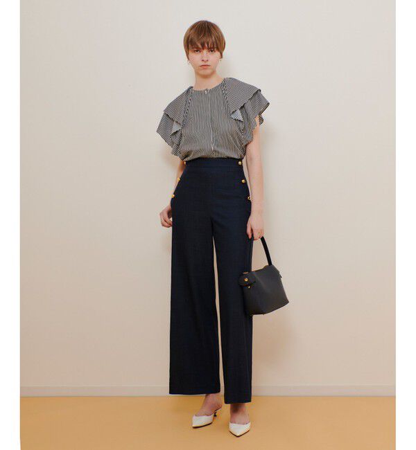 allureville「レイヤーラッフルスリーブブラウス」|シャツ・ブラウス|