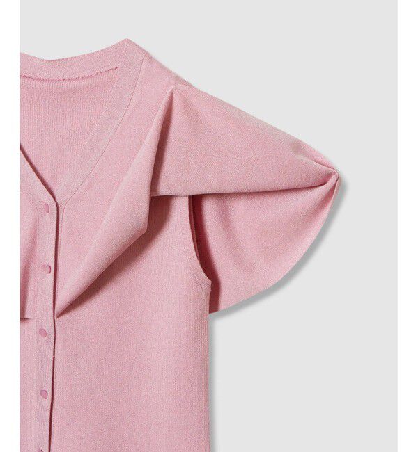 LOULOU WILLOUGHBY「【LOULOU WILLOUGHBY】メタリックヤーンケーププルオーバー」|ニット・セーター|