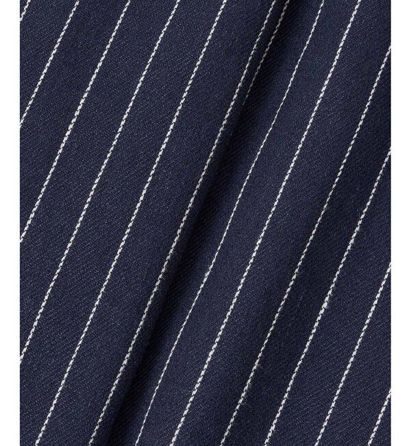 allureville「リネンストライプジャンパーワンピース」|ワンピース|