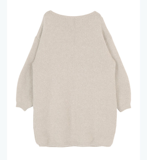 titivate「ボートネックミニ丈ニットワンピース」|ワンピース|