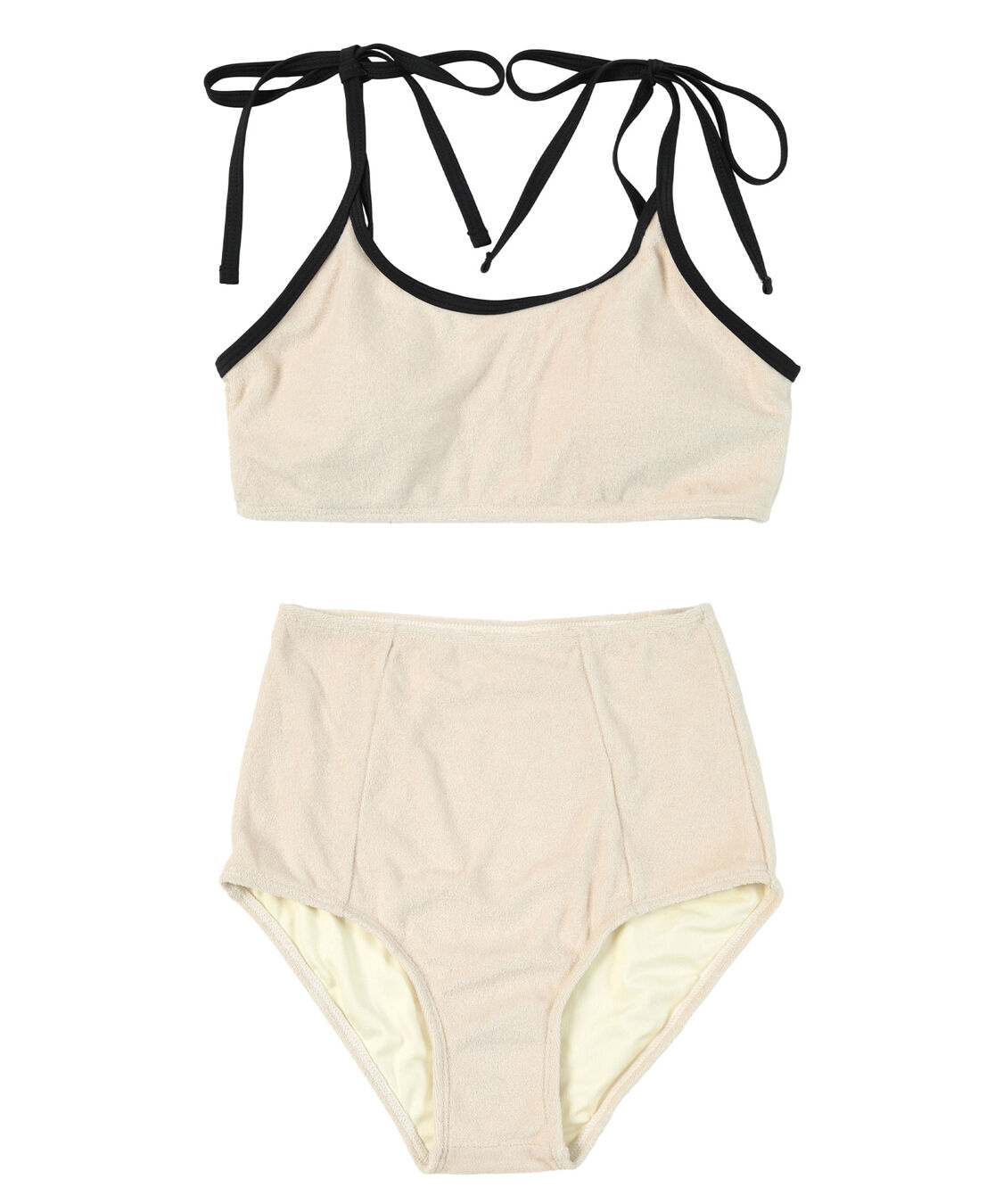 SEA DRESS「パイル素材パイピングビキニ/水着」|ビキニ|