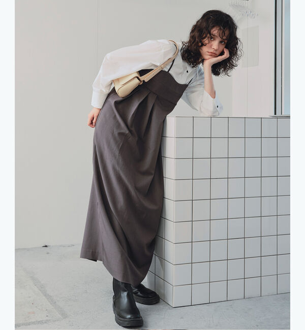 titivate「ロングスリーブクロップドポケットシャツ」|シャツ・ブラウス|