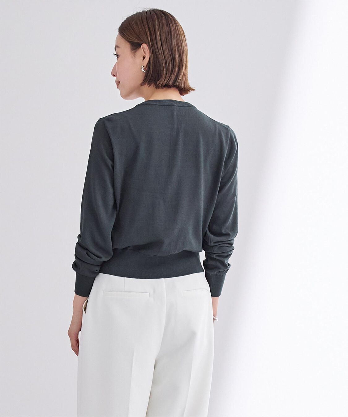 ur's「UVケアコンパクトベーシックニットカーディガン」|ニット・セーター|